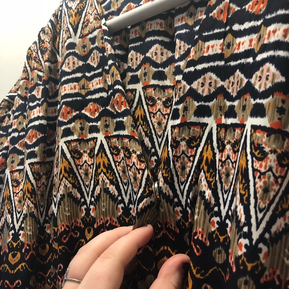 Patterned Midi Dress - Picture 3 of 3